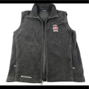 Columbia Fleece Sweater Vest The Ohio State